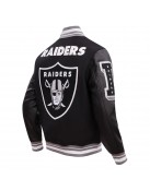 Las Vegas Raiders Mashup Classic Rib Varsity Jacket