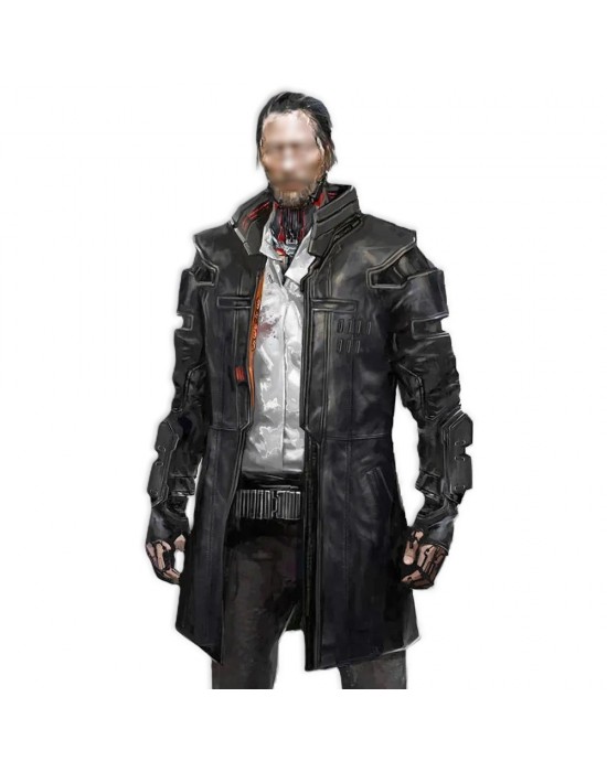 Leather Cyberpunk 2077 Game Goro Takemura Coat