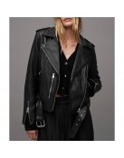 Leather Reagan Baker Swiping America Jacket