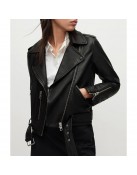 Leather Reagan Baker Swiping America Jacket