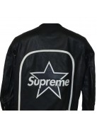 Leather Supreme Star Stussy Jacket