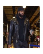 Lebron James Rider Leather Jacket