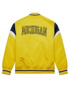 Letterman University Of Michigan Heavyweight Yellow Jacket