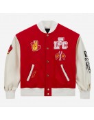 LFC Converse Red Varsity Jacket