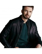 Live Smarter Better World Chris Evans Real Leather Jacket