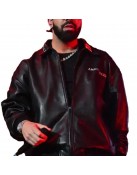 Men's Drake Amici Violente Leather Jacket: Premium Quality