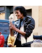 Michael Jackson Pepsi Zipper Leather Jacket