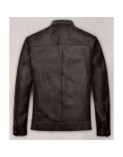 Michael Jordan Brown Leather Jacket