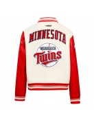 Minnesota Twins Retro Classic Rib Wool Varsity Jacket