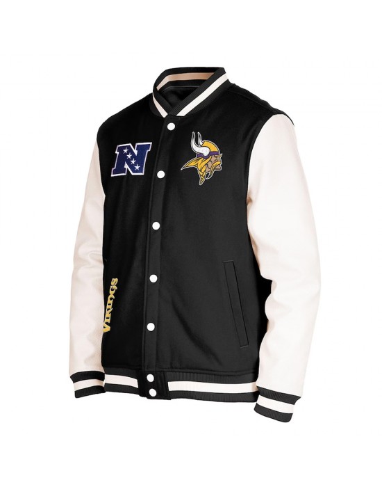 Minnesota Vikings Third Down Varsity Jacket