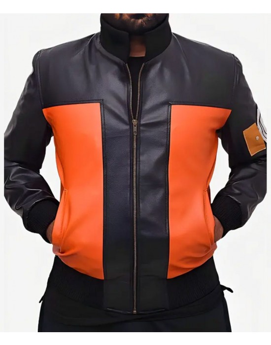 Naruto Shippuden Uzumaki Leather Jacket