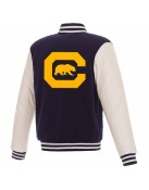 Navy/White California Golden Bears Varsity Jacket