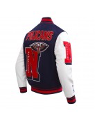 New Orleans Pelicans Mashup Classic Rib Varsity Jacket