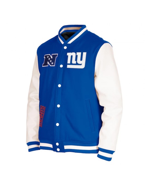 New York Giants Third Down Varsity Jacket