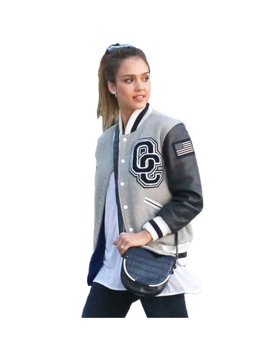 Opening Ceremony Jessica Alba Wool Varsity Jacket