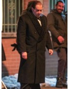 Oswald Cobblepot The Penguin Black Wool Coat