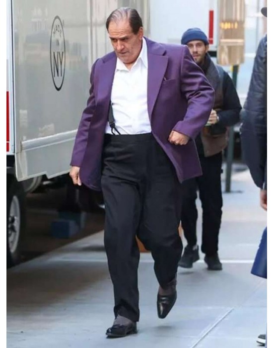 Oswald Cobblepot The Penguin Purple Blazer