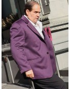 Oswald Cobblepot The Penguin Purple Blazer