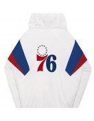 Philadelphia 76ers Breakaway White Jacket