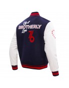 Philadelphia 76ers City of Brotherly Love Varsity Jacket