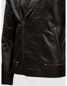 Quilted Soft Sheep Leather Jacket