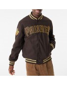 San Diego Padres Brown Wool Varsity Jacket