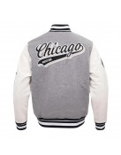 Script Tail Chicago White Sox Classic Rib Varsity Jacket