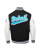 Script Tail Detroit Lions Classic Rib Varsity Jacket