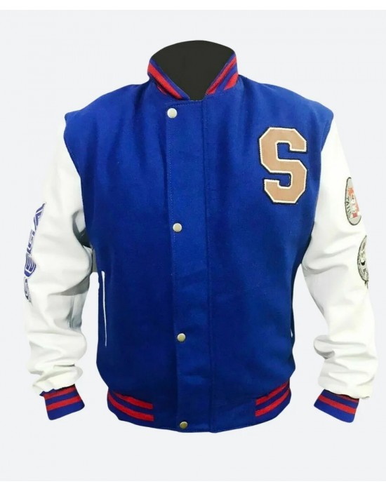 Sonic the Hedgehog Letterman Varsity Jacket