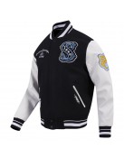 Southern University Jaguars Black and White Varsity Jacket