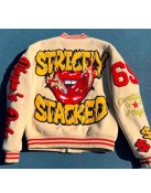 Strictly Stacked Playa’s Only Wool Varsity Jacket