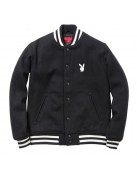 Supreme Playboy Varsity Wool Jacket