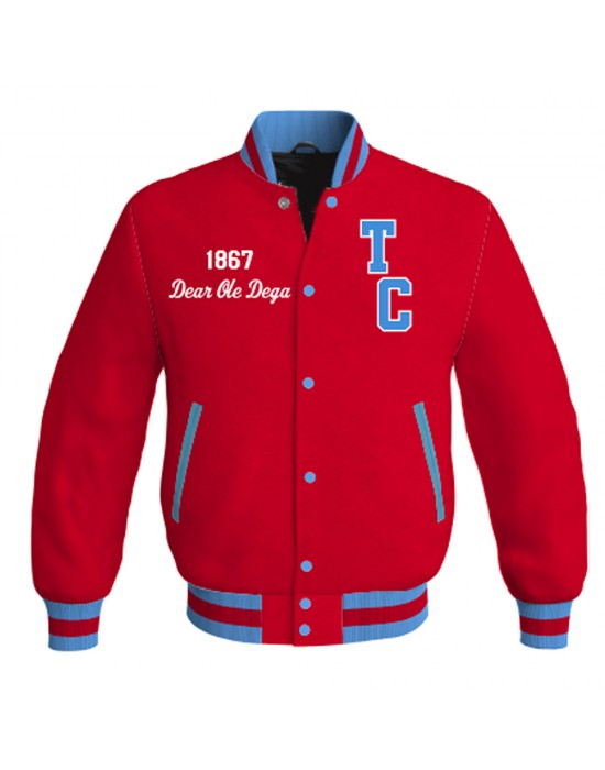 Talladega College Red Wool Varsity Jacket