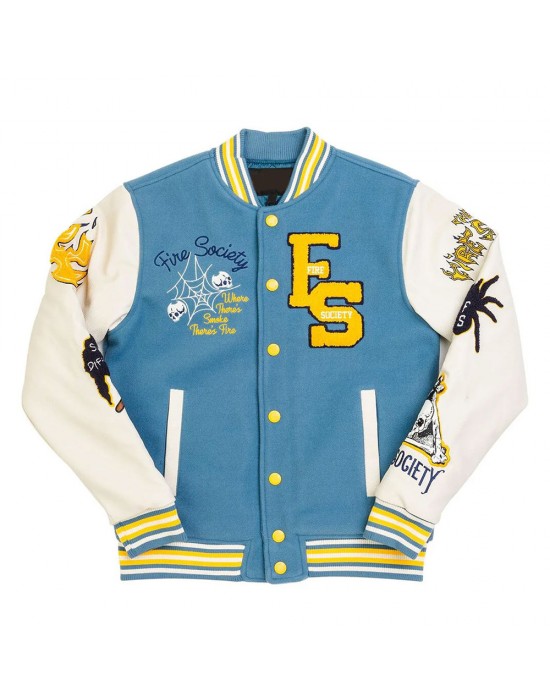 The Fire Society Varsity Jacket