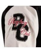 True Religion Playboy Bunny Varsity Jacket