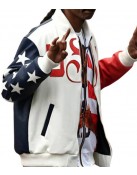 U.S. 2024 Olympic Snoop Dogg Leather Jacket