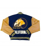 University of California Golden Bears Navy and Yellow Varsity Jacket