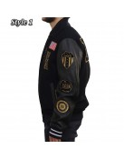 USA Dream Team Destroyed Varsity Jacket