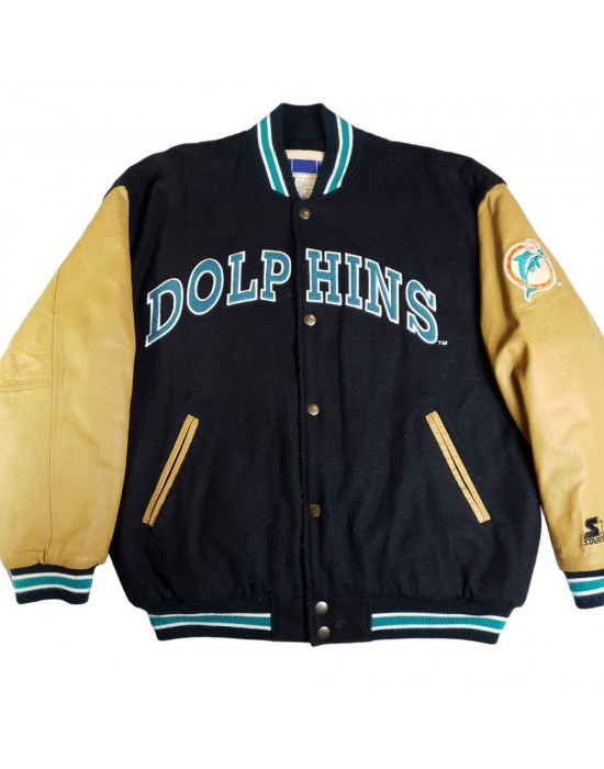 Varsity Miami Dolphins 90’s Jacket