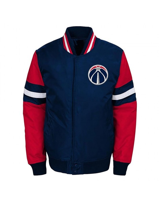 Washington Wizards Youth Legendary Varsity Jacket